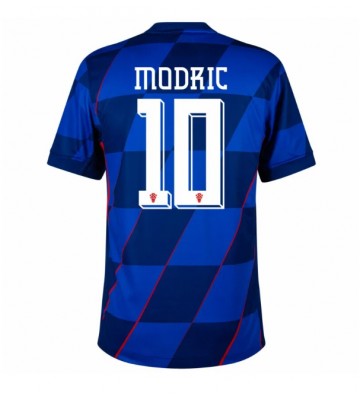 Croatia Luka Modric #10 Replica Away Stadium Shirt Euro 2024 Short Sleeve